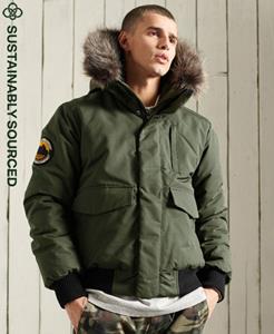 Superdry Mannen Everest Bomberjack Khaki