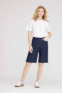 LAURIE Damen vegan Lose Shorts Donna Navy
