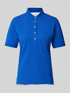 BRAX Poloshirt in effen design, model 'CLEO'