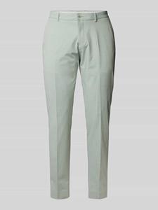 S.Oliver BLACK LABEL Regular fit pantalon met persplooien, model 'Pure'