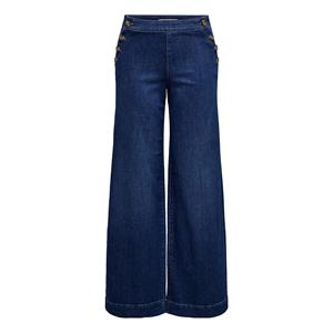 Only Wijde jeans met hoge taille