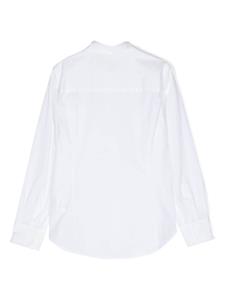 stellamccartneykids Stella McCartney Kids Katoenen shirt met strikdetail - Wit