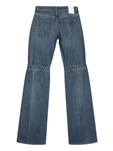 Coperni Katoenen gelaagde jeans - Blauw