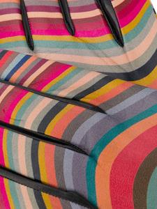 paulsmith Paul Smith Gestreepte handschoenen - Roze