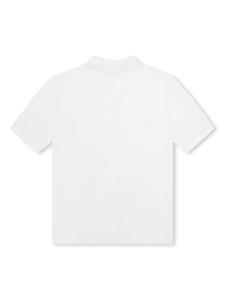 bosskidswear BOSS Kidswear Poloshirt met logoprint - Wit
