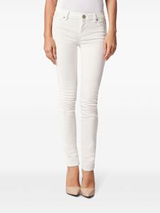 philippplein Philipp Plein Jegging met knopen - Wit