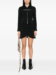 Courrèges Ellipse mini-rok - Zwart