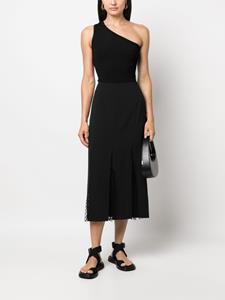 calvinklein Calvin Klein Rok met mesh vlak - Zwart