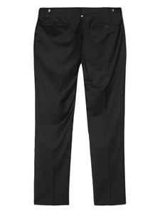 Corneliani tailored tapered trousers - Zwart