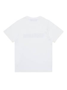 dsquared2kids DSQUARED2 KIDS Katoenen T-shirt met logoprint - Wit