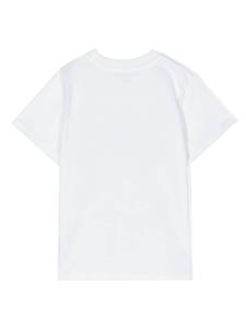 stellamccartneykids Stella McCartney Kids Katoenen T-shirt - Wit