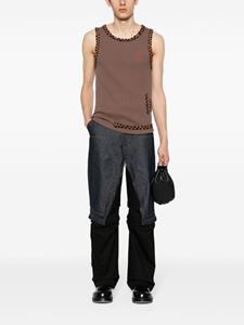 anderssonbell Andersson Bell June gilet met gevlochten detail - Bruin