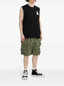 musiumdiv. Musium Div. T-shirt met print - Zwart