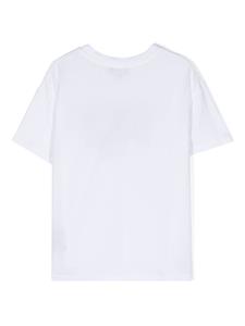 vilebrequinkids Vilebrequin Kids T-shirt met logo-reliëf - Wit
