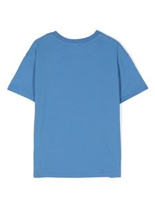 vilebrequinkids Vilebrequin Kids T-shirt met logo-reliëf - Blauw