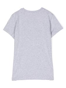 moschinokids Moschino Kids T-shirt met teddybeerprint - Grijs