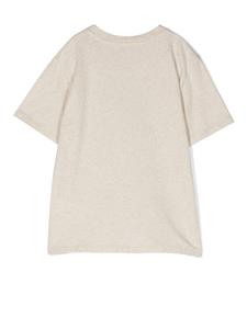Bonpoint T-shirt met print - Beige
