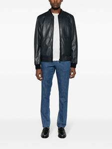 Corneliani Mid waist jeans met toelopende pijpen - Blauw