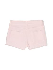 Billieblush Gerafelde shorts met studs - Roze