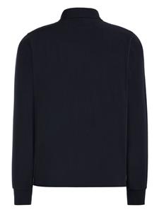 Bally Piqué poloshirt met geborduurd logo - Blauw
