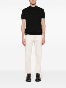 ERALDO Katoenen poloshirt - Zwart
