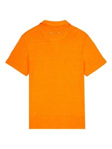 Vilebrequin Pyramid linen polo shirt - Oranje