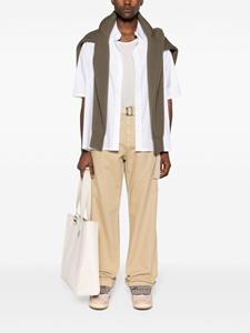 Jacquemus Cargo broek met wijde pijpen - Beige