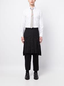 thombrowne Thom Browne Super 120's Collage geplooide broekrok - Zwart