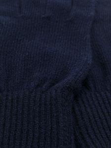 paulsmith Paul Smith gebreide getailleerde handschoenen - Blauw