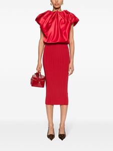 Jacquemus Gebreide rok - Rood
