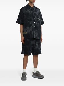 izzue Shorts met logo-applicatie - Zwart