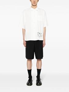 Undercover Shorts met wijde pijpen - Zwart