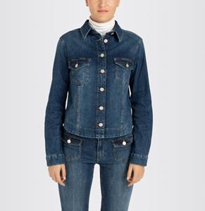 MAC Jeansjack RICH JACKET van lichte, zomerse denimkwaliteit met hoog katoenpercentage