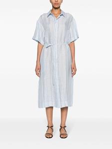 Peserico Linnen blousejurk - Blauw