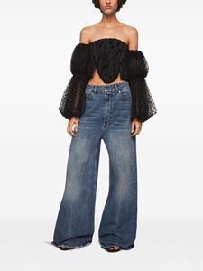 stellamccartney Stella McCartney Cropped top - Zwart
