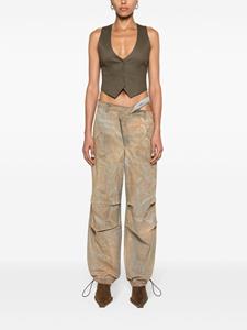 ANDREĀDAMO High waist jeans - Beige