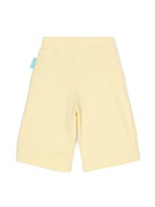 emporioarmanikids Emporio Armani Kids x The Smurfs shorts met logo-applicatie - Geel