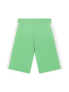 aignerkids Aigner Kids Trainingsshorts met logoplakkaat - Groen