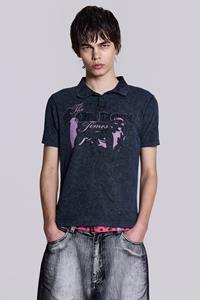 Jaded Man London Times Polo Shirt