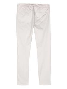 Borrelli Mid waist katoenen chino - Beige