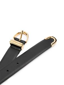 KHAITE The Bambi leren riem - Zwart
