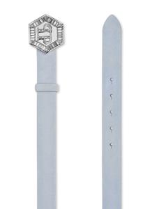 philippplein Philipp Plein Suède riem - Blauw