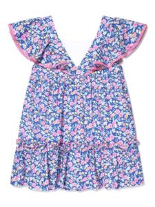 pazrodriguez Paz Rodriguez Katoenen jurk met bloemenprint - Blauw