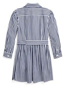 poloralphlaurenkids POLO RALPH LAUREN KIDS Gestreepte blousejurk - Blauw