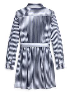 poloralphlaurenkids POLO RALPH LAUREN KIDS Gestreepte blousejurk - Blauw
