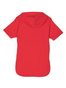 emporioarmanikids Emporio Armani Kids Jersey mini-jurk met geborduurde draak - Rood