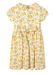 rachelriley Rachel Riley Marigold katoenen jurk - Geel