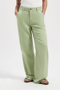 Kuyichi Damen vegan Chino Hose Thalia Salbei Grün