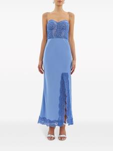 rebeccavallance Rebecca Vallance Jurk verfraaid met kant - Blauw