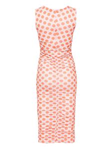 Essentiel Antwerp Filati polka-dot-print dress - Roze
